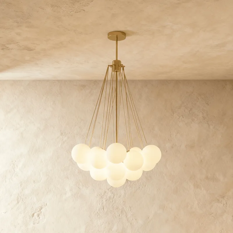 Bubbles Chandelier — Zarvo Lighting LED Pendant Lights 40.0W 3000K