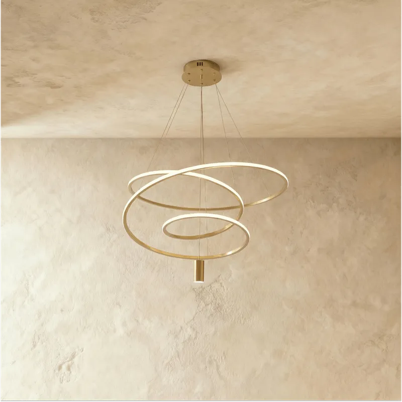 Olenna Chandelier — Zarvo Lighting LED Pendant Lights  3000K