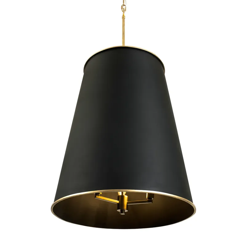 Coco 9 Light Foyer - Matte Black/French Gold — Varaluz Lighting LED Landscape Lights  