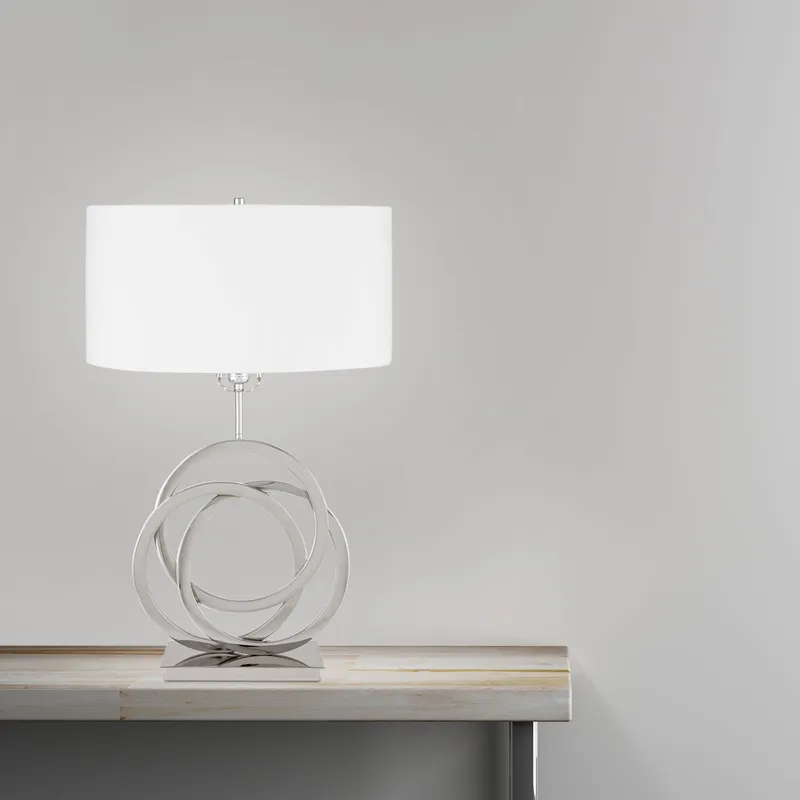 Origami LED Table Lamp // Chrome — Finesse Decor LED General Lighting 60.0W 