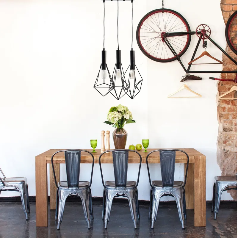 Adele Geometric Pendant // 3 Light — Finesse Decor LED Pendant Lights  2700K