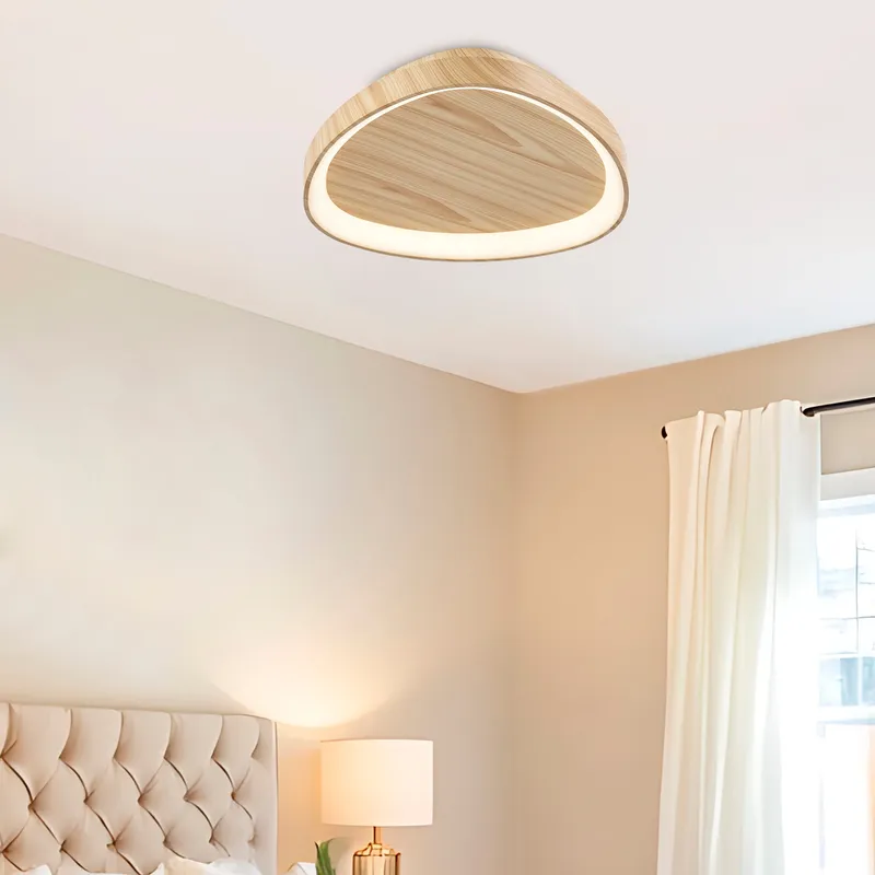 Wall Lamp Natural Wood — Finesse Decor LED Wall Lights 35.0W 3000K