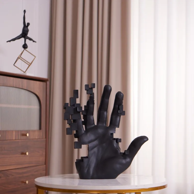 Pixel Hand // Matte Black — Finesse Decor LED General Lighting  