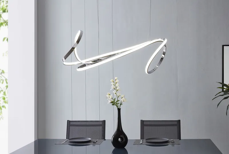 Moscow LED Chandelier // Chrome — Finesse Decor LED Pendant Lights 60.0W 4000K