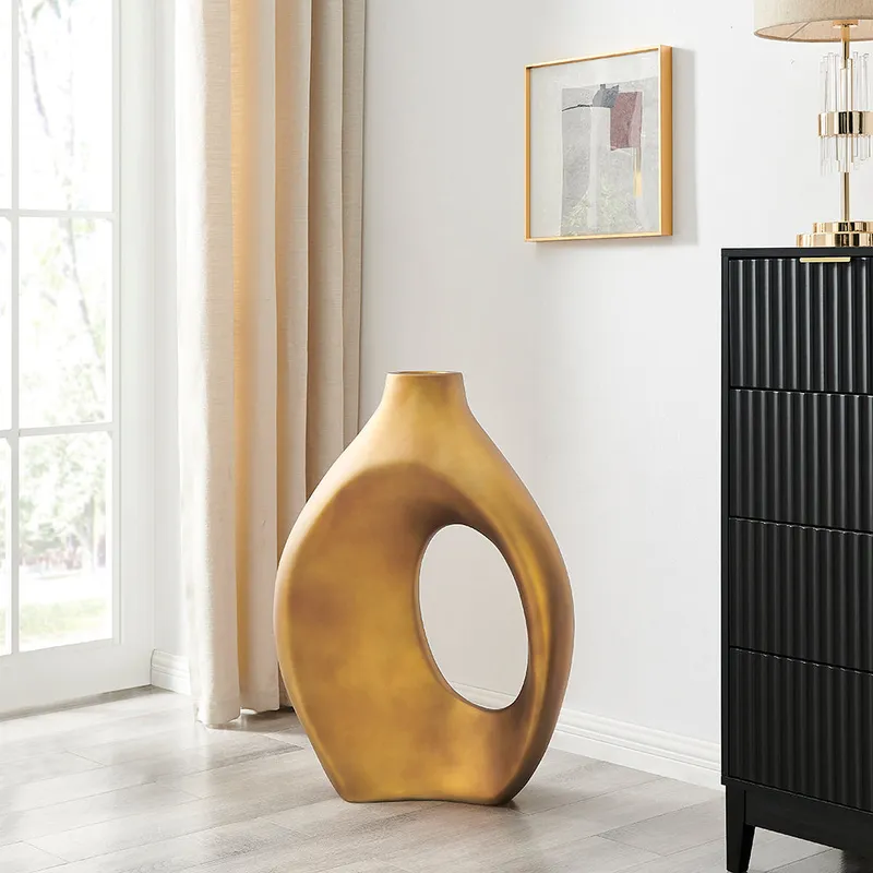 Simi Vase Large // Bronze — Finesse Decor LED General Lighting  