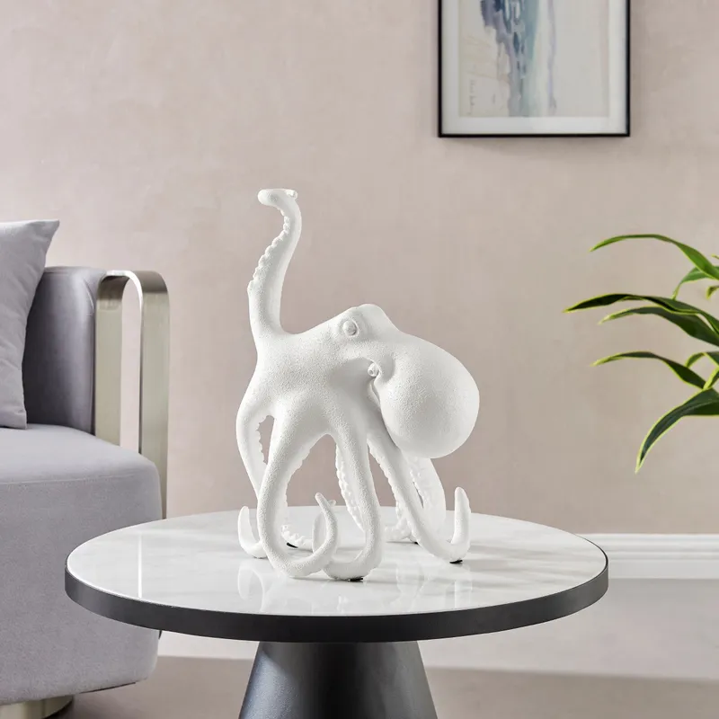 Sugvar the Octopus // Frosted White — Finesse Decor LED General Lighting  