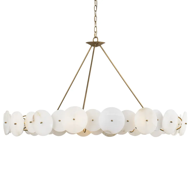 Cosmos 9 Light Chandelier - Havana Gold — Varaluz Lighting LED Landscape Lights  