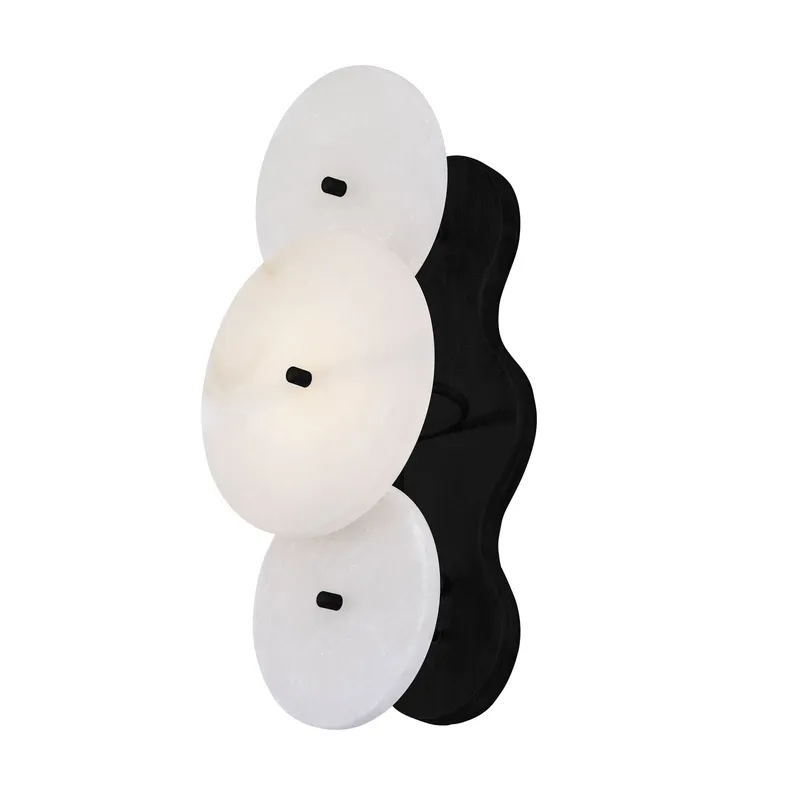 Cosmos 1 Light   Sconce - Matte Black — Varaluz Lighting LED Wall Lights  