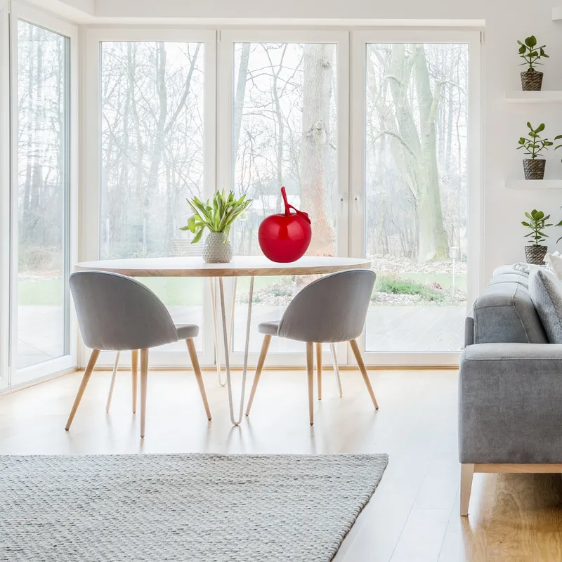 Solid Color Apple Sculpture // Red — Finesse Decor LED General Lighting  