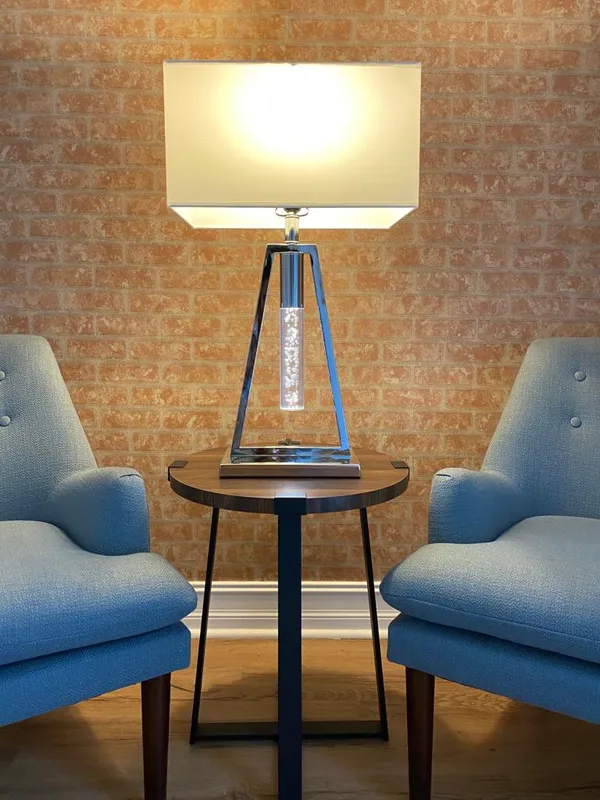 Table Lamp Night Light With Crystal tube — Finesse Decor LED General Lighting  