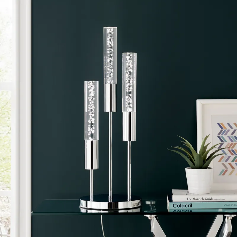 Table Lamp //  Acrylic Tube — Finesse Decor LED General Lighting 3.0W 