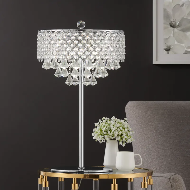Grand 6 LED Light Table Lamp // Chrome — Finesse Decor LED General Lighting 3.0W 4000K