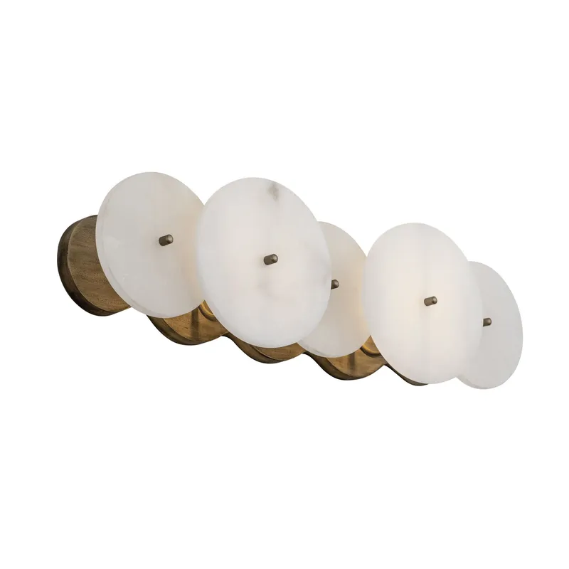 Cosmos 2 Light Bath - Havana Gold — Varaluz Lighting LED Smart & Connected Lighting  