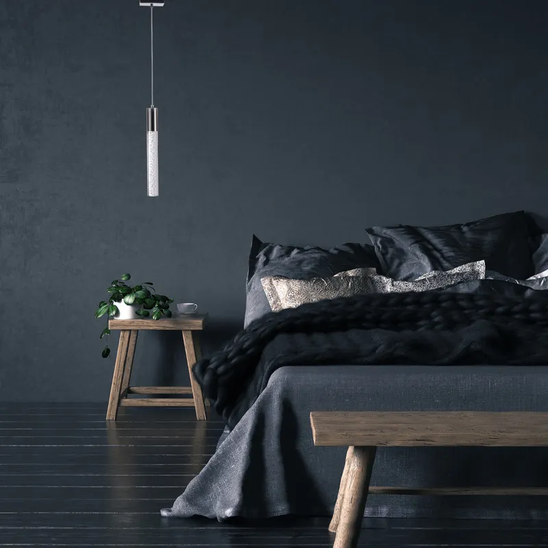 Acrylic Cylinder Pendant // 1 Light — Finesse Decor LED Pendant Lights 3.0W 4000K