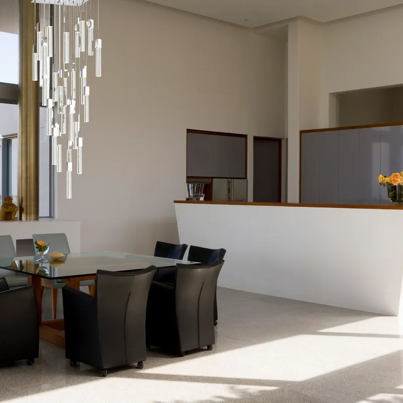 Rectangular Crystal Chandelier // XL 25 Light — Finesse Decor LED Pendant Lights 3.0W 4000K
