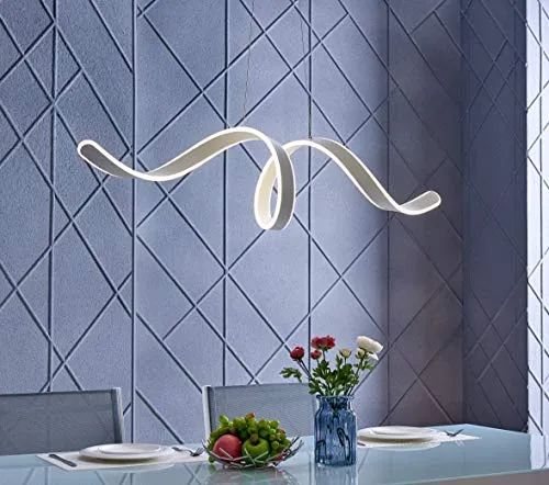 Copenhagen LED Chandelier // White — Finesse Decor LED Pendant Lights 45.0W 4000K
