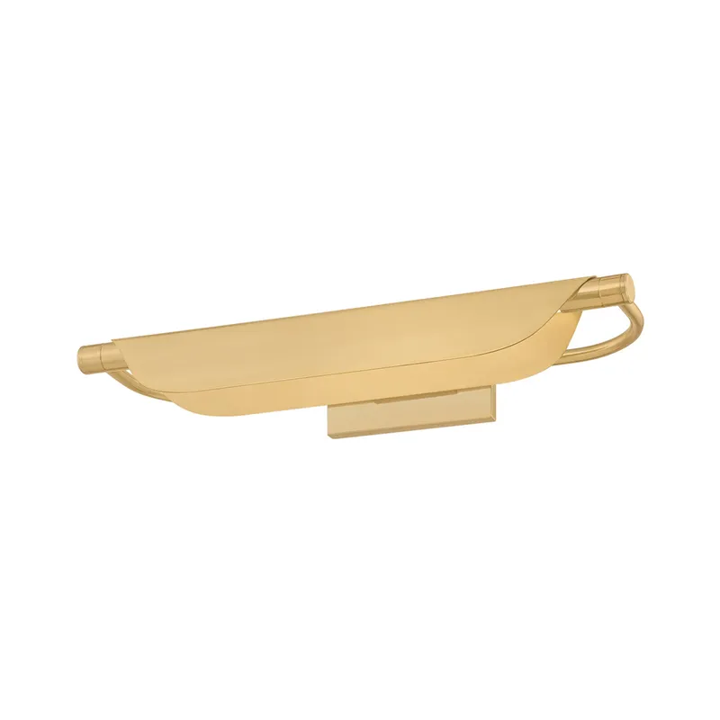Tinwald 1-Light Picture Light in Aged Brass 19.25W x 3.75H — Foundry Lighting LED General Lighting 25.0W 
