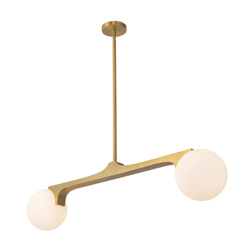 Briar 46-in Linear Pendant — Kuzco Lighting LED Linear Lights  