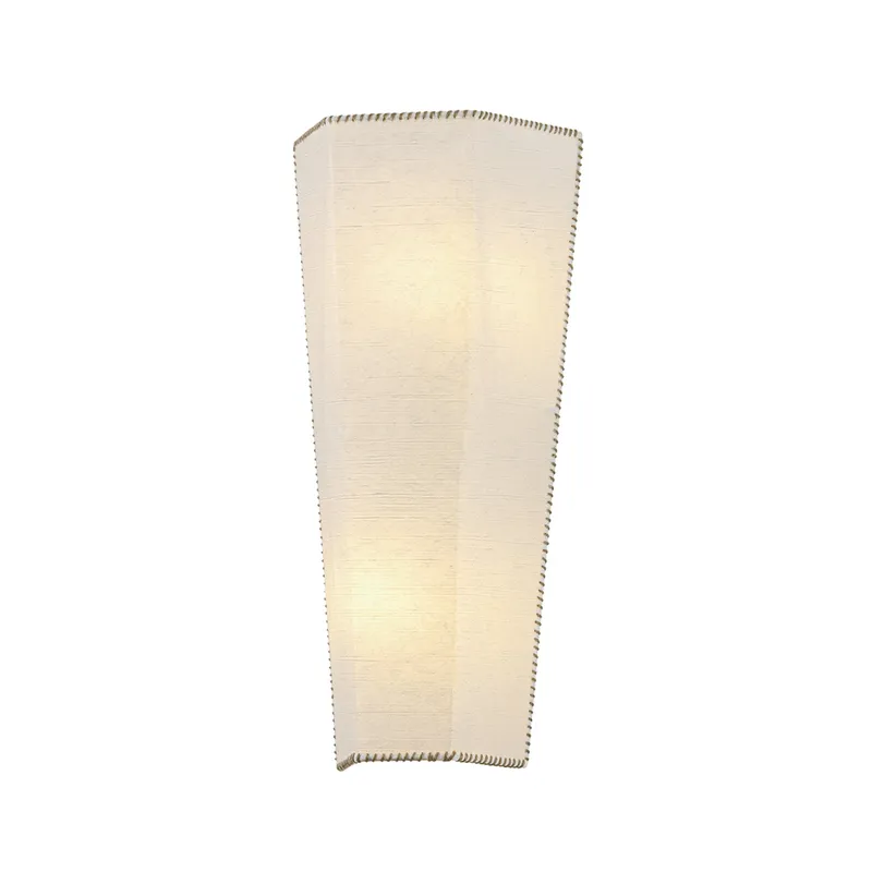 Celmins 2-Light Wall Sconce in Soft White by Augusta Hoffman 7.5W x 16H — Foundry Lighting LED Wall Lights 7.5W 