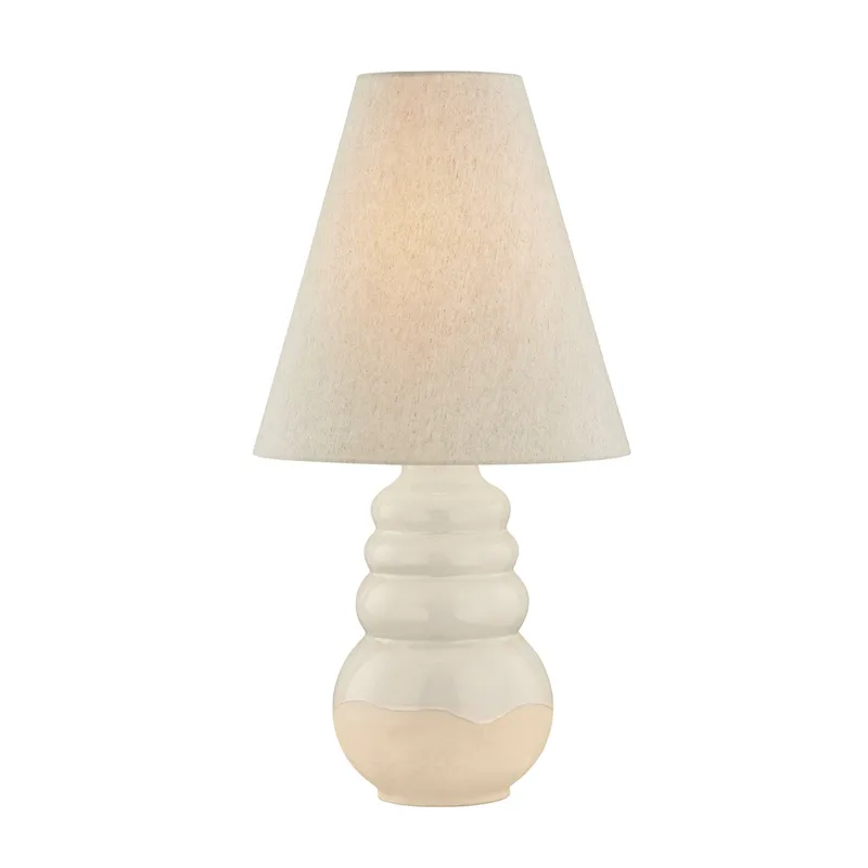 Tybee 1-Light Table Lamp in Aged Brass by Cortney Bishop 15.75W x 30H — Foundry Lighting LED General Lighting 75.0W 