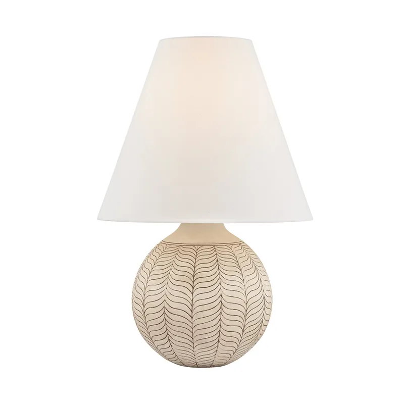 Capers 1-Light Table Lamp in Aged Brass by Cortney Bishop 19W x 29.5H — Foundry Lighting LED General Lighting 19.0W 
