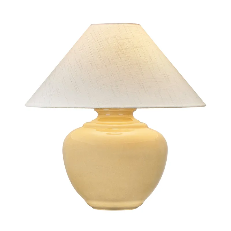 French Ridge 1-Light Table Lamp in Aged Brass 23W x 23.5H — Foundry Lighting LED General Lighting 23.0W 