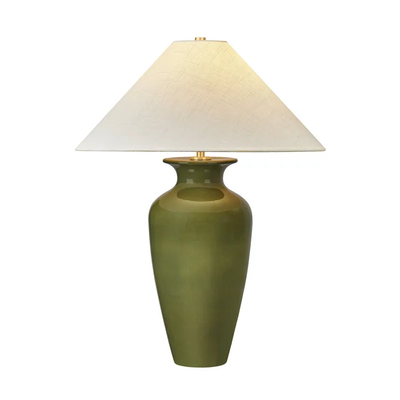 Grassy Point 1-Light Table Lamp in Aged Brass 22.5W x 29H — Foundry Lighting LED General Lighting 22.5W 