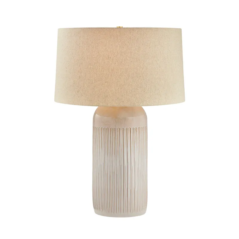 Stevens Point 1-Light Table Lamp in Aged Brass 21W x 30H — Foundry Lighting LED General Lighting 21.0W 