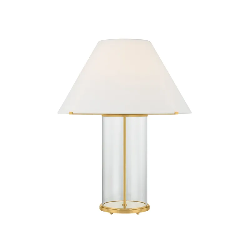 Inglewood 1-Light Table Lamp in Aged Brass by Mark D. Sikes 23.5W x 30H — Foundry Lighting LED General Lighting 23.5W 