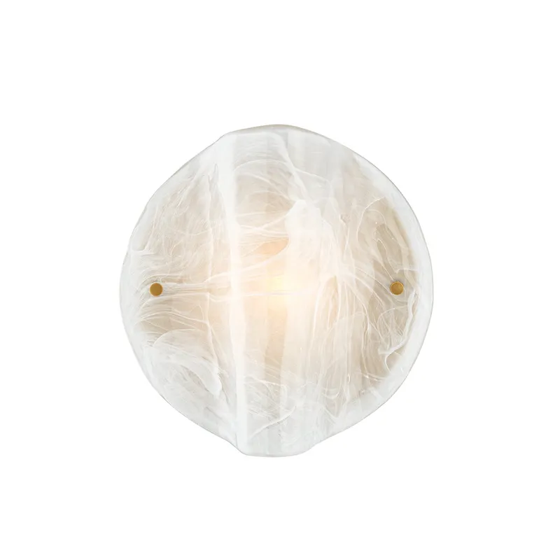 Dale 1-Light Wall Sconce in Patina Brass 4L x 9.5W x 9.5H — Foundry Lighting LED Wall Lights 9.5W 
