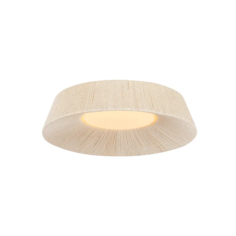 Kenton 1-Light Flush Mount in Vintage Gold Leaf 17.75W x 5H — Foundry Lighting LED Ceiling Lights 75.0W 