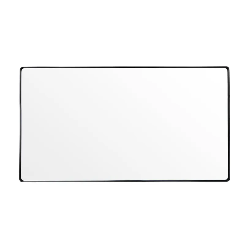Kye 22x40 Rounded Rectangular Wall Mirror - Black — Varaluz Lighting LED Wall Lights  