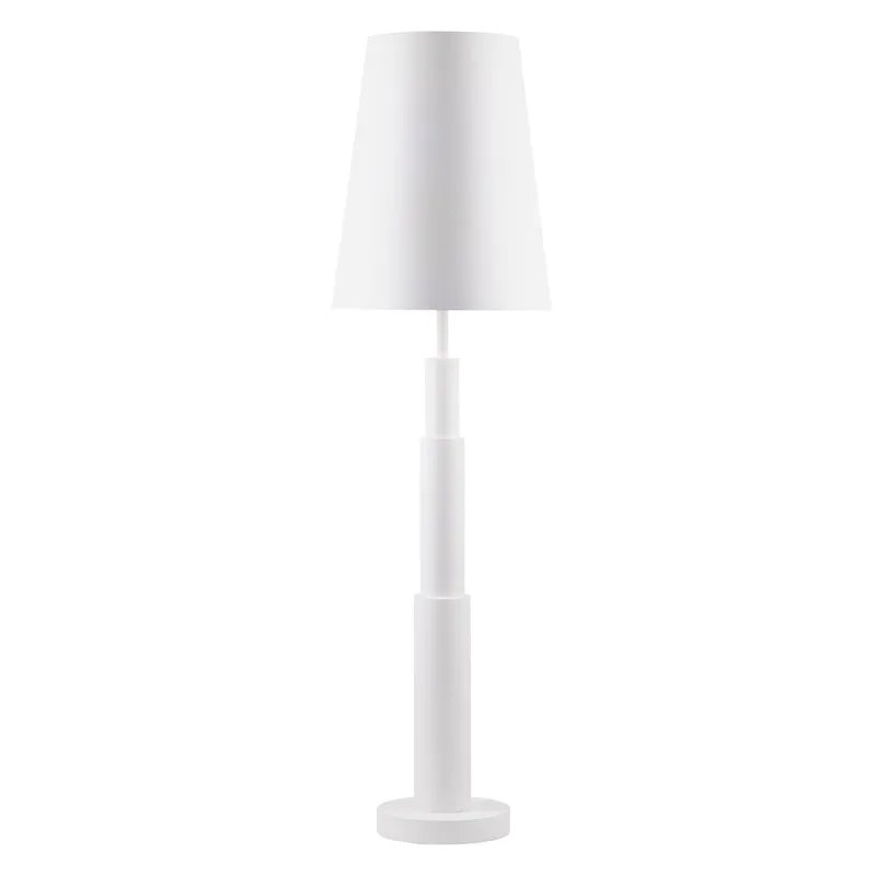 Giustino 6 Light Floor Lamp - Matte White — Varaluz Lighting LED Temporary & Work Lights  