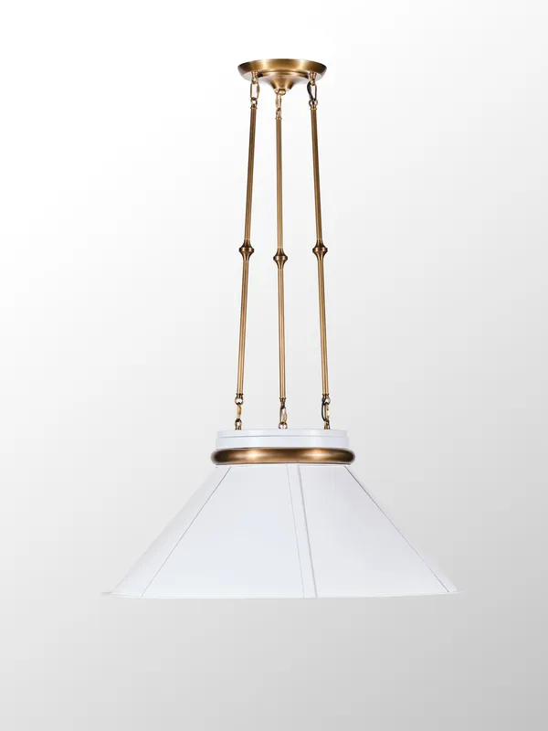 Mood Swings 1 Light Round Pendant - Heritage White/Heritage Bronze — Varaluz Lighting LED Landscape Lights  