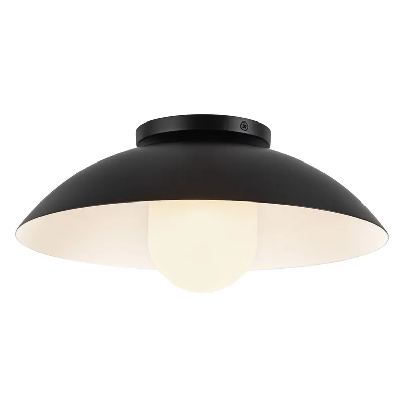 Umbra 14-in (6-in Height) Semi-Flush Mount — Kuzco Lighting LED Post Top Lights  