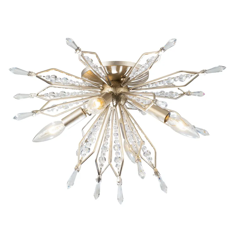 Orbital 4 Light Wall/Ceiling Light - Gold Dust — Varaluz Lighting LED Wall Lights  