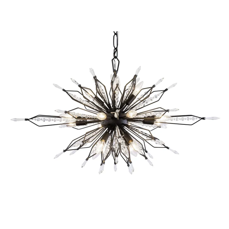 Orbital 16 Light Oval Linear Pendant - Carbon — Varaluz Lighting LED Linear Lights  