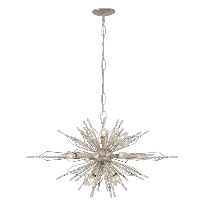 Orbital 16 Light Oval Linear Pendant - Gold Dust — Varaluz Lighting LED Linear Lights  