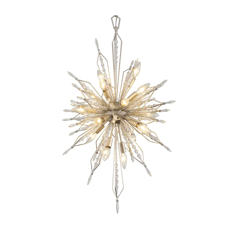 Orbital 16 Light Foyer - Gold Dust — Varaluz Lighting LED Landscape Lights  