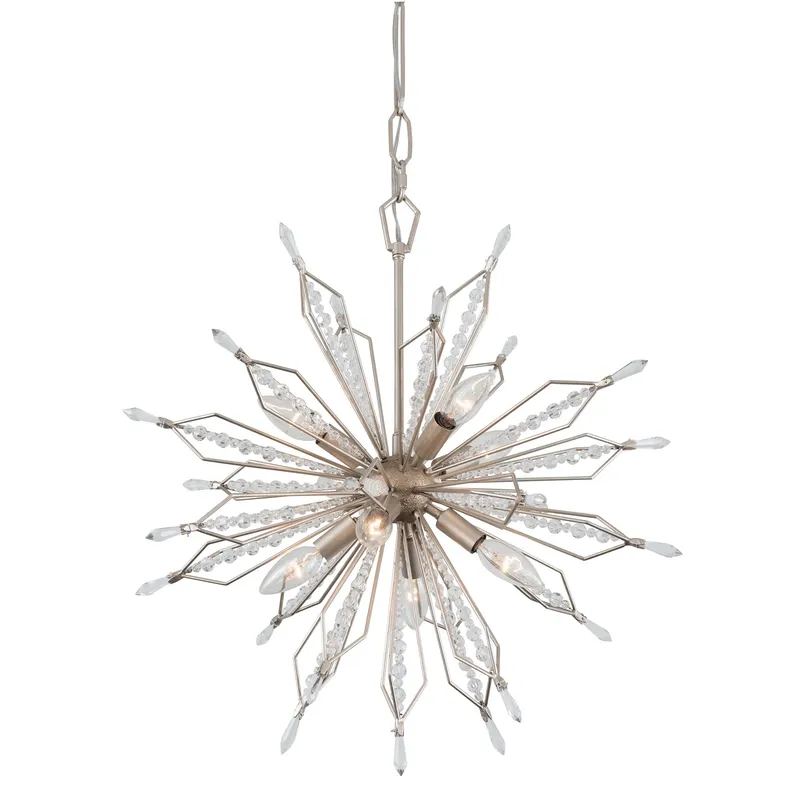 Orbital 8 Light Small Pendant - Gold Dust — Varaluz Lighting LED Landscape Lights  
