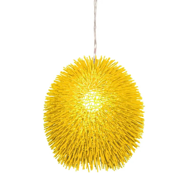 Urchin 1 Light Pendant - Un-Mellow Yellow — Varaluz Lighting LED Landscape Lights  