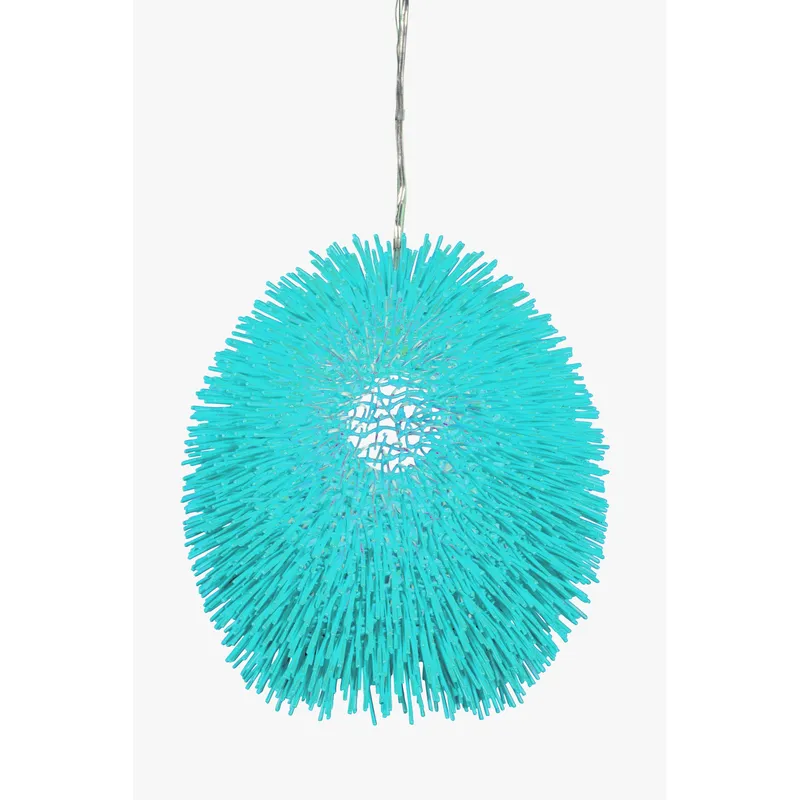 Urchin 1 Light Pendant - Aqua Velvet — Varaluz Lighting LED Landscape Lights  