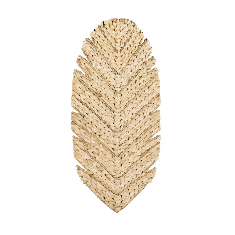 Banana Leaf 3 Light Sconce - French Gold/Natural Seagrass — Varaluz Lighting LED Wall Lights  