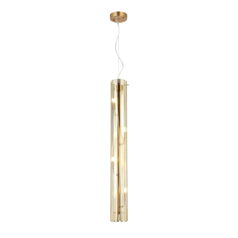 Chroman Empire 4 Light Tall Cylinder Pendant - Chrome — Varaluz Lighting LED Landscape Lights  
