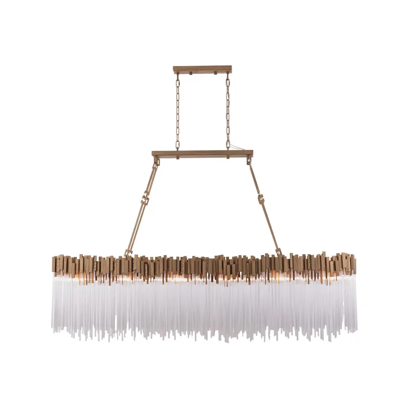 Matrix 12 Light Linear - Havana Gold — Varaluz Lighting LED Linear Lights  