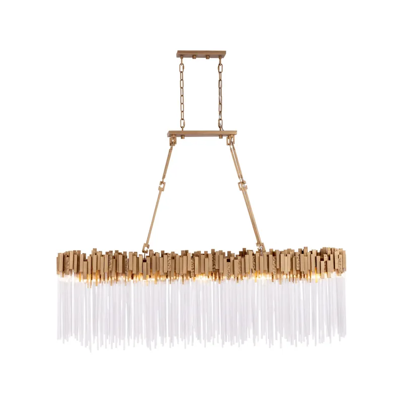 Matrix 10 Light Linear - Havana Gold — Varaluz Lighting LED Linear Lights  