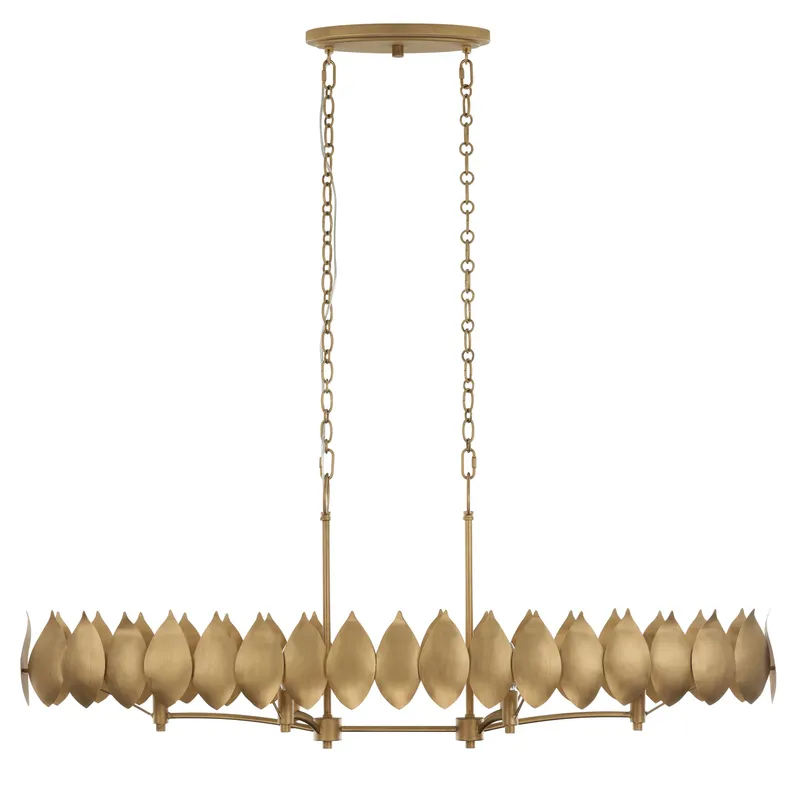 Petal Reign 6 Light Linear — Varaluz Lighting LED Linear Lights  