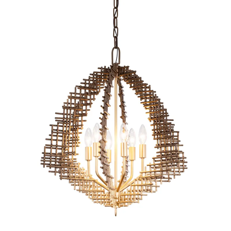 Construct 6 Light Pendant — Varaluz Lighting LED Landscape Lights  