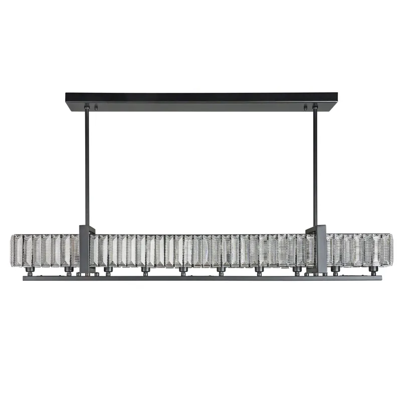 Framework 10 Light Dimmable Linear Pendant — Varaluz Lighting LED Linear Lights  