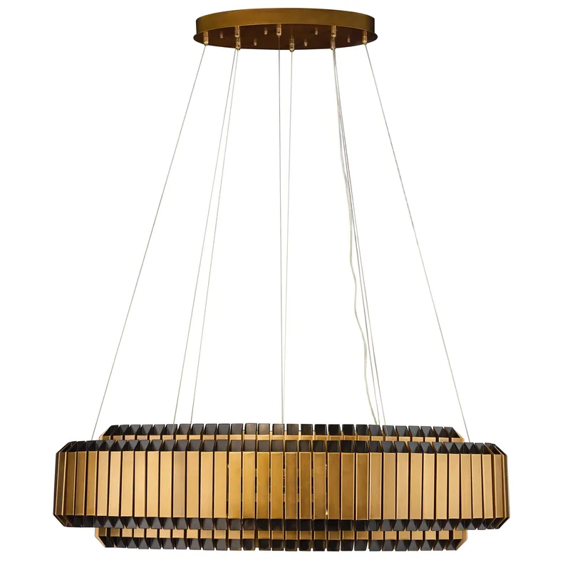 Mod Squad 16 Light Dimmable Dining Round Pendant — Varaluz Lighting LED Landscape Lights  